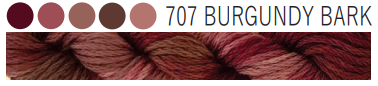 Cottage Garden Threads Stranded Burgundy Bark 707