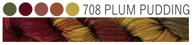 Cottage Garden Threads Stranded Plum Pudding 708