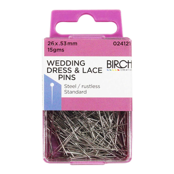 Birch Wedding Dress Lace Pins 024121