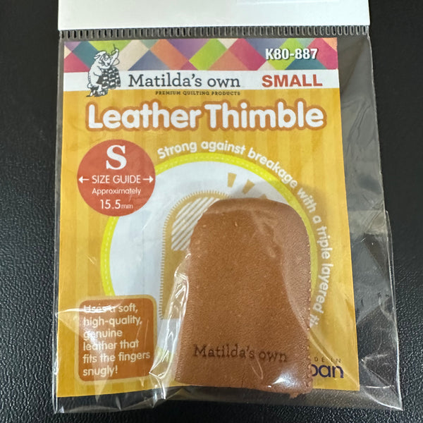 Matilda's own Leather Thimbles